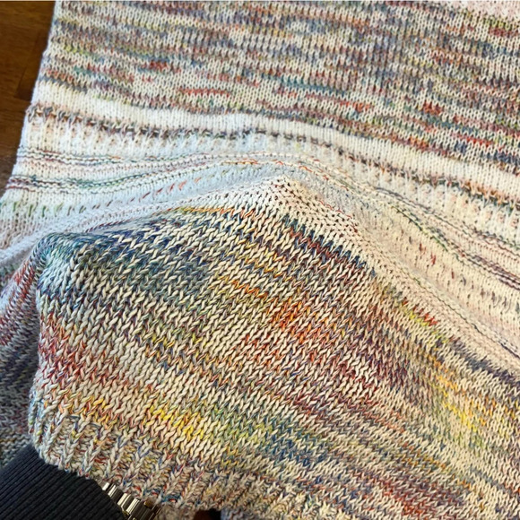 Matilda Jane Beautiful Moments Sweater cable knit multi color sweater size M - Picture 10 of 12